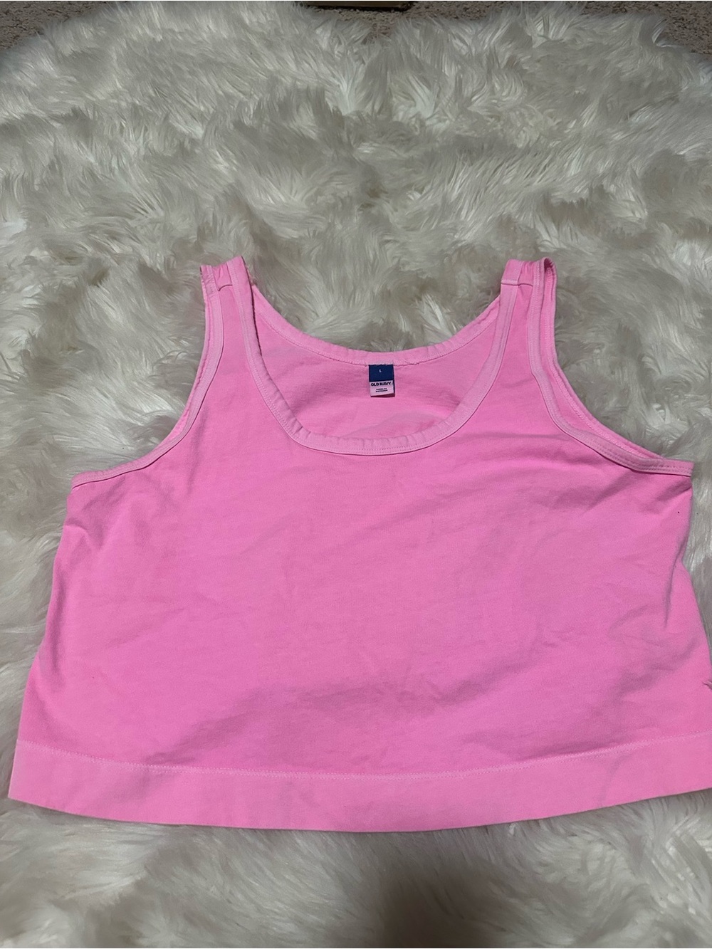 Old Navy Neon Pink Tank Top